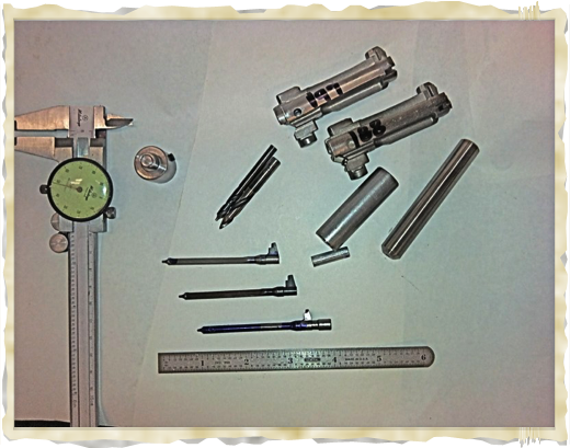 Early Mini 14 firing pins
Latest pins are now in final stage of development.
Next will be 17-4 PH stainless steel hardened to H900.